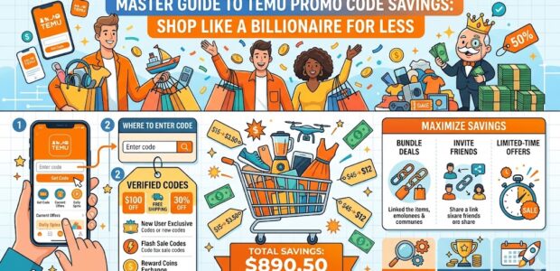 Master Guide to Temu Promo Code Savings: Shop Like a Billionaire for Less
