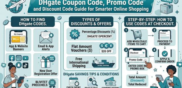 DHgate Coupon Code 2026: Promo Code, Discount Code and Seller Coupons